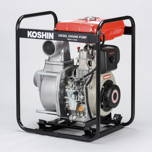 Pompa a rotore - STY-100D - KOSHIN LTD - ad acqua / per fanghi / con motore diesel