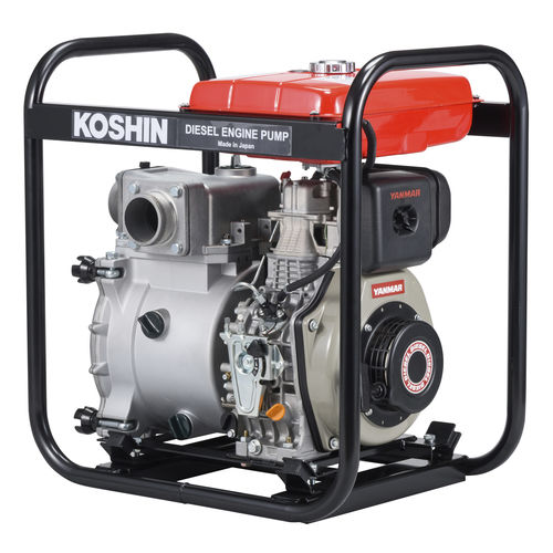 Pompa a rotore - KTY-80D - KOSHIN LTD - ad acqua / con motore diesel / autoadescante