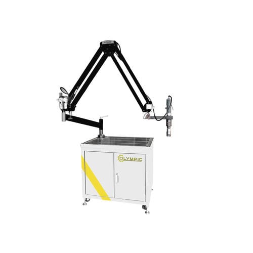 Macchina di maschiatura con braccio articolato - BT series - Didelon - pneumatica / idraulica / con tavolo mobile