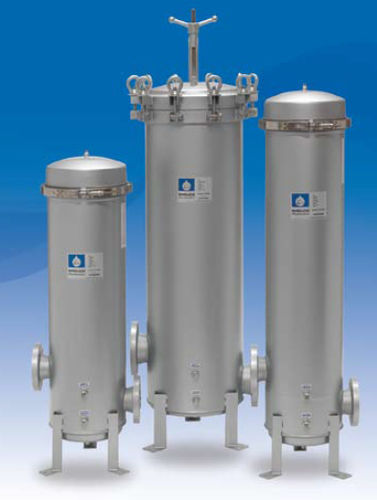 Carter per filtro multicartuccia - 12FOS / 22FOS series - Shelco Filters - per liquido / in acciaio inossidabile / sanitario