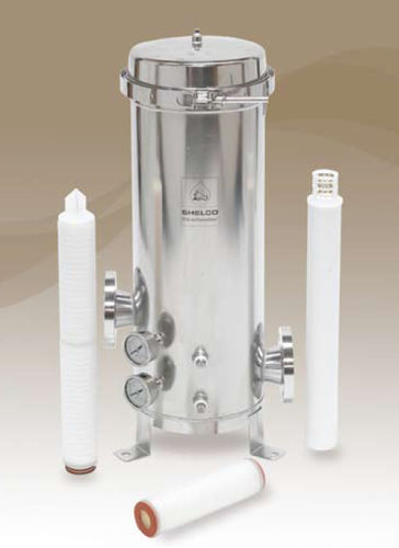 Carter per filtro multicartuccia - MicroVantage HPI series - Shelco Filters - per liquido / in acciaio inossidabile / sanitario