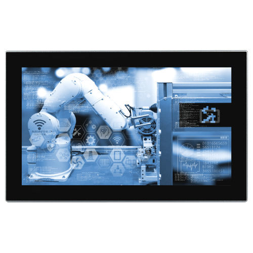 Monitor LCD - M series - ipc-core GmbH u. Co. KG - con touch screen capacitativo / di rete / 15,6"
