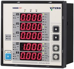 Apparecchio di misura della potenza di potenza apparente - VIDER-M5 - VitzroEM Co., Ltd. - di potenza attiva / di potenza reattiva / della potenza di picco