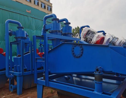 Vaglio per setacciatura bagnata - Fujian Nanxing Environmental Technology Co.,Ltd - per trattamento di acque reflue / a vibrazione / per prodotti sfusi
