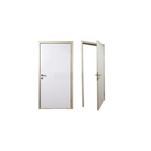 Porta con cerniera - Tunel Group - in alluminio / per interno