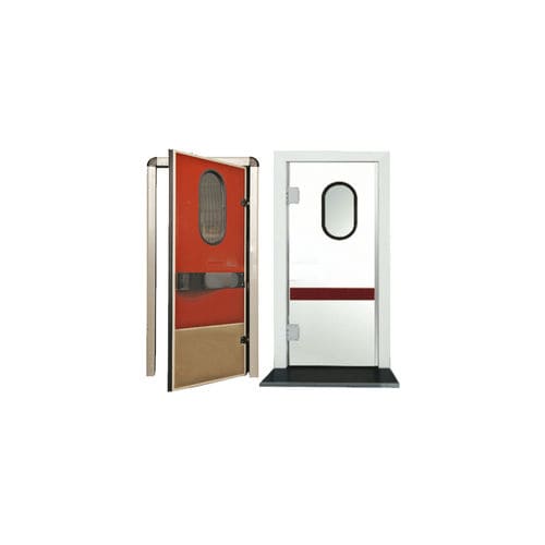 Porta scorrevole verticale - Tunel Group - a ghigliottina / in alluminio / in PVC