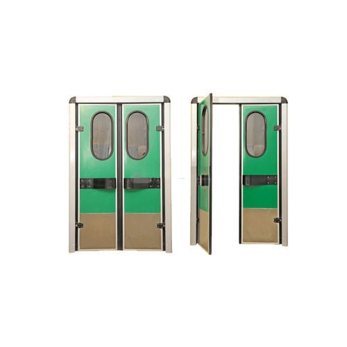 Porta scorrevole verticale - Tunel Group - a ghigliottina / in alluminio / in PVC