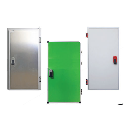 Porta con cerniera - Tunel Group - in alluminio / in plastica / per interno