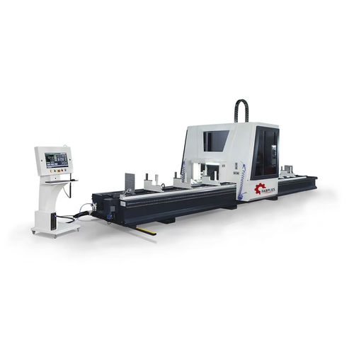 Centro di lavoro 5 assi - Fabplus - verticale / per PVC / per alluminio