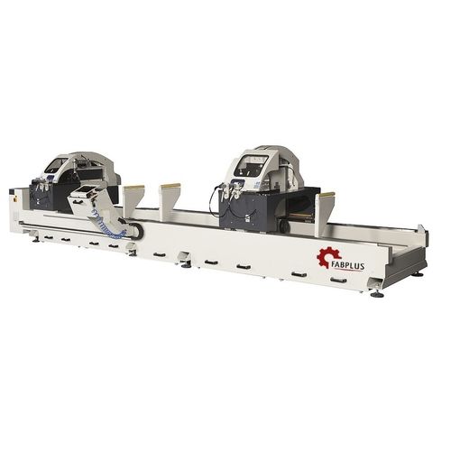 Segatrice circolare - Fabplus - per alluminio / per PVC / troncatrice doppia