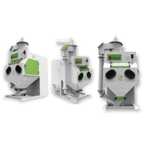 Cabina di sabbiatura ad aspirazione - Tb-SN800A - Tongbao Surface Processing Equipment - manuale / con tavola girevole / per l'industria automobilistica