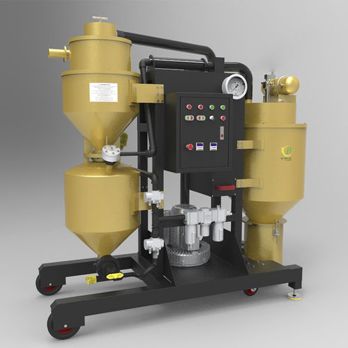 Sabbiatrice automatica - DV60/80  - Tongbao Surface Processing Equipment - a pressione / mobile / con aspirazione incorporata