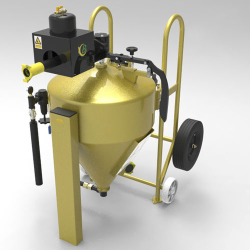 Sabbiatrice automatica - TB-DB500 - Tongbao Surface Processing Equipment - a pressione / mobile / per trattamento di superficie