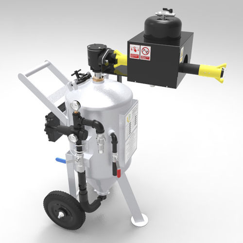 Sabbiatrice automatica - TB-DB225 - Tongbao Surface Processing Equipment - a pressione / mobile / per trattamento di superficie