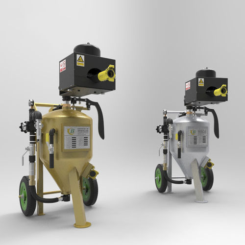 Sabbiatrice automatica - TB-DB150 - Tongbao Surface Processing Equipment - a pressione / mobile / per trattamento di superficie