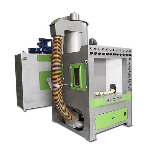 Sabbiatrice automatica - TB-SN1419-12A - Tongbao Surface Processing Equipment - ad aspirazione / a tavola girevole / per trattamento di superficie