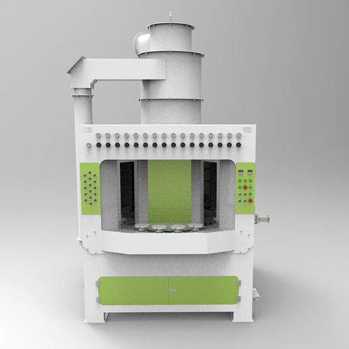 Sabbiatrice automatica - TB-NT1820-16A - Tongbao Surface Processing Equipment - ad aspirazione / a tavola girevole / per trattamento di superficie