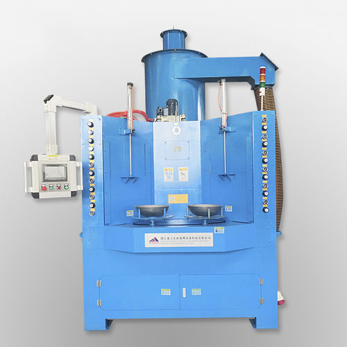 Sabbiatrice controllata da PLC - TB-NT1820-12A - Tongbao Surface Processing Equipment - ad aspirazione / a tavola girevole / per trattamento di superficie