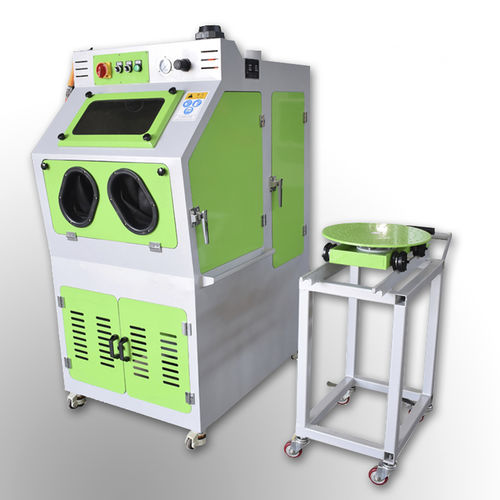Sabbiatrice manuale - TB-SN800A - Tongbao Surface Processing Equipment - ad aspirazione / mobile / a tavola girevole