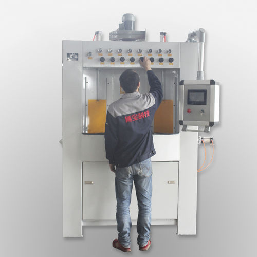 Sabbiatrice automatica - TB-NT1419-8W - Tongbao Surface Processing Equipment - ad aspirazione / a tavola girevole / per trattamento di superficie