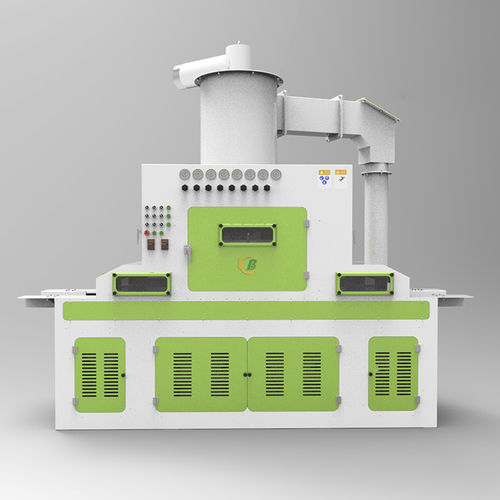 Sabbiatrice automatica - Tb-NC600-10A - Tongbao Surface Processing Equipment - ad aspirazione / per trattamento di superficie / con nastro trasportatore