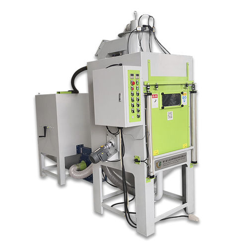 Sabbiatrice semiautomatica - TB-SC1010-3A - Tongbao Surface Processing Equipment - ad aspirazione / a tavola girevole / per trattamento di superficie