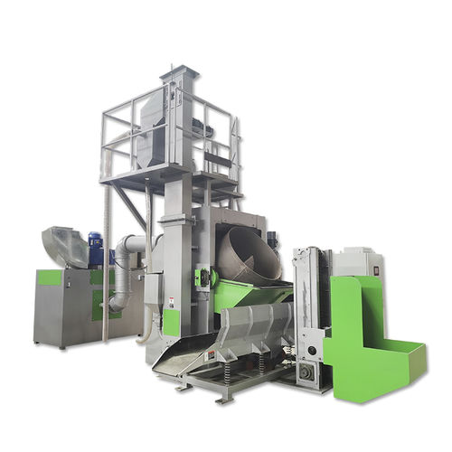Granigliatrice a tamburo - TBTS 300 - Tongbao Surface Processing Equipment - a girante / per molle / per prodotti sfusi
