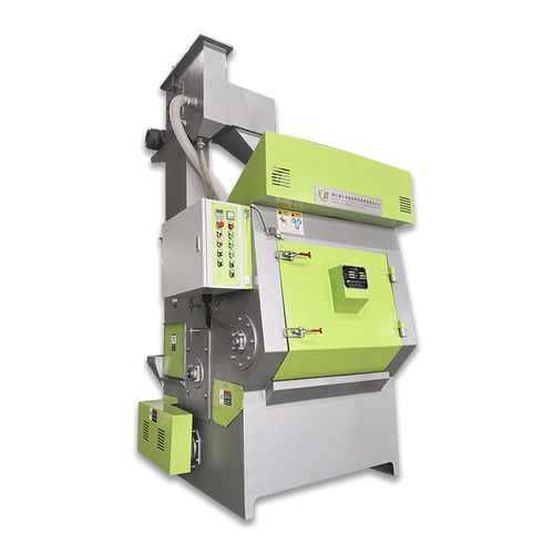 Granigliatrice a nastro - TB-NAW 100L - Tongbao Surface Processing Equipment - a tamburo / a girante / per metallo
