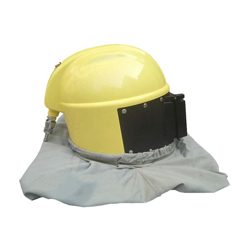 Casco per sabbiatura - TBTS-1B - Tongbao Surface Processing Equipment - ABS / con visiera / leggero