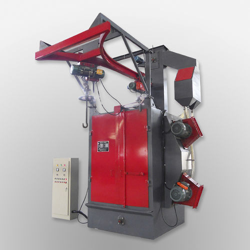 Granigliatrice a uncino - TB-Q375-2A - Tongbao Surface Processing Equipment - a girante / per cilindri / per cerchioni