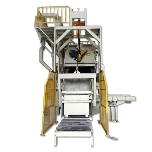 Granigliatrice a tamburo - TB-ND1000 - Tongbao Surface Processing Equipment - a girante / per metallo / per pezzi in plastica
