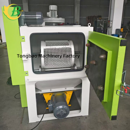Granigliatrice a tamburo - Tongbao Surface Processing Equipment - a girante / per metallo / per prodotti sfusi
