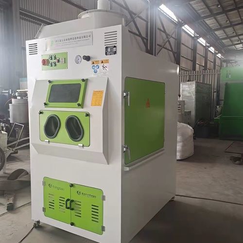Cabina di sabbiatura ad aspirazione - TB-SN1200A - Tongbao Surface Processing Equipment - manuale / con tavola girevole / per applicazioni pesanti