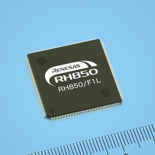 Microcontrollore 32 bit - RH850 series  - Renesas Electronics - per applicazioni automobilistiche / di bassa potenza