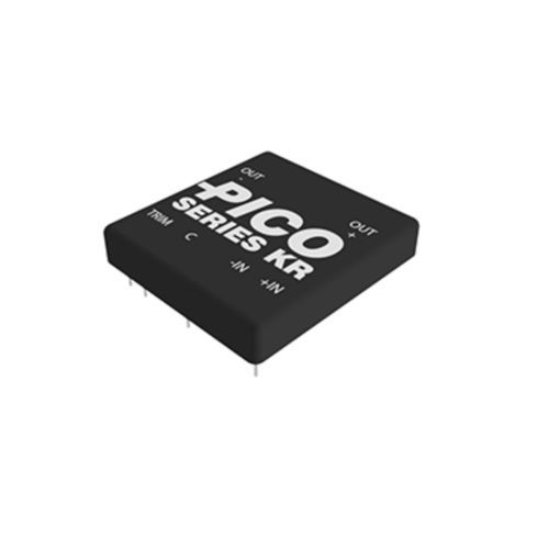 Convertitore DC/DC regolato - KR series - Pico Electronics - isolato / incapsulato / con ampia gamma di ingresso