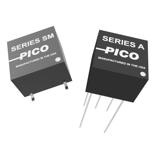 Convertitore DC/DC non regolato - A & SM Series  - Pico Electronics - isolato / incapsulato / a innesto