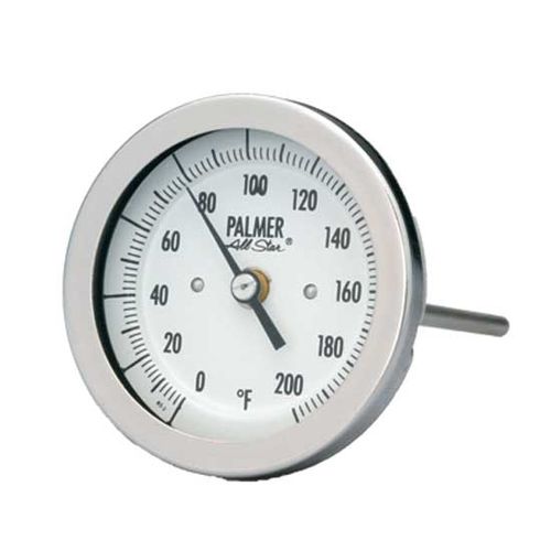 Termometro bimetallico - 3BC4-100/100F - Palmer Wahl Instruments, Inc. - con quadrante / rinforzato / industriale