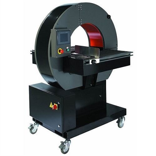 Avvolgitrice fasciapallet orbitale - S300 - Shanghai Fhope machinery co.,ltd - semiautomatica / di tubi / per aste