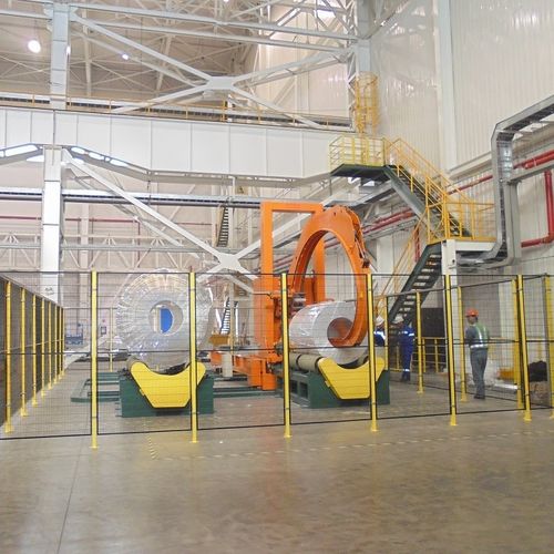 Avvolgitrice fasciapallet orbitale - Shanghai Fhope machinery co.,ltd - automatica / di bobina