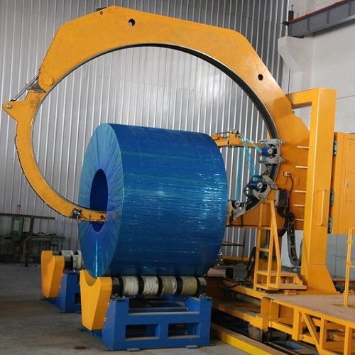 Avvolgitrice fasciapallet orbitale - Shanghai Fhope machinery co.,ltd - automatica / di bobina / per pellicola estensibile