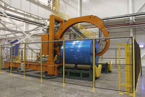 Avvolgitrice fasciapallet orbitale - Shanghai Fhope machinery co.,ltd - automatica / di bobina / per pellicola estensibile