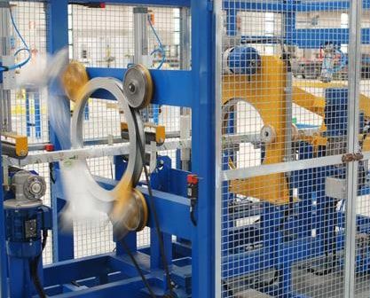 Avvolgitrice fasciapallet orizzontale - Shanghai Fhope machinery co.,ltd - automatica / per profilati / per pellicola estensibile
