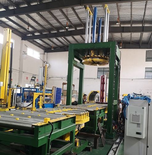 Reggiatrice automatica - Shanghai Fhope machinery co.,ltd - per bobina di filo / compattatrice