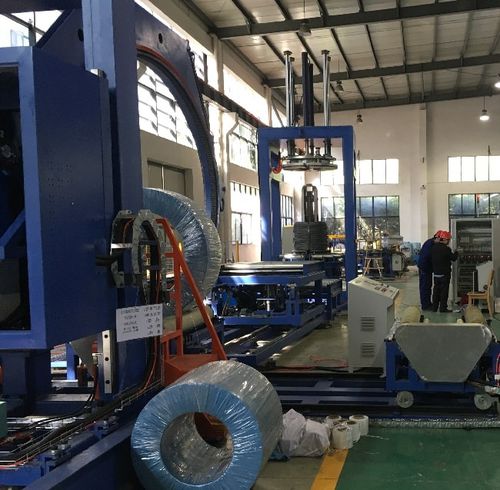 Reggiatrice automatica - Shanghai Fhope machinery co.,ltd - per bobina di filo / verticale / compattatrice