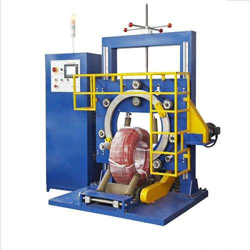 Avvolgitrice fasciapallet ad anello rotante - FPH-300N - Shanghai Fhope machinery co.,ltd - verticale / automatica / per tubi