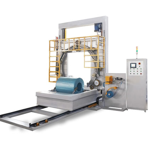 Avvolgitrice fasciapallet ad anello rotante - FPW-800 - Shanghai Fhope machinery co.,ltd - automatica / per bobina di filo / per pellicola estensibile