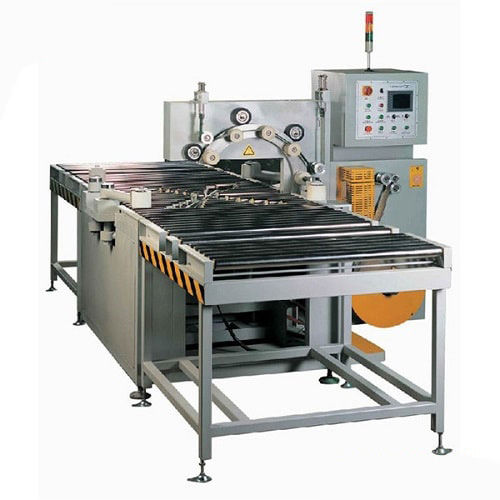 Avvolgitrice fasciapallet ad anello rotante - FPC-300 - Shanghai Fhope machinery co.,ltd - automatica / di bobina / con trasportatore