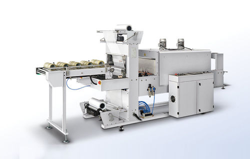Fardellatrice automatica - SK-075C - Shanghai Fhope machinery co.,ltd - per prodotto cilindrico / per rotoli di carta / per nastri