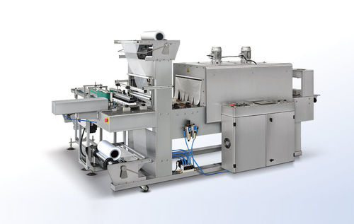 Fardellatrice interamente automatica - SK-060EBS - Shanghai Fhope machinery co.,ltd - con tunnel di retrazione