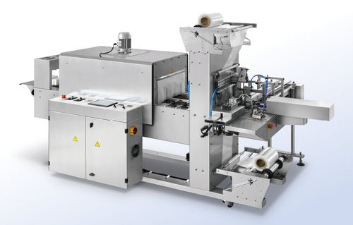 Fardellatrice automatica - SK-060ABS - Shanghai Fhope machinery co.,ltd - con tunnel di retrazione